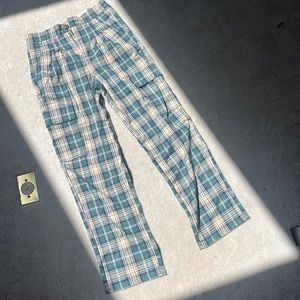 Plaid High Rise Cargo